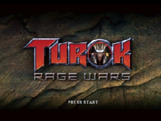 Turok - Rage Wars (Europe) Title Screen